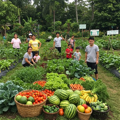 Community Organic Vegetable Garden